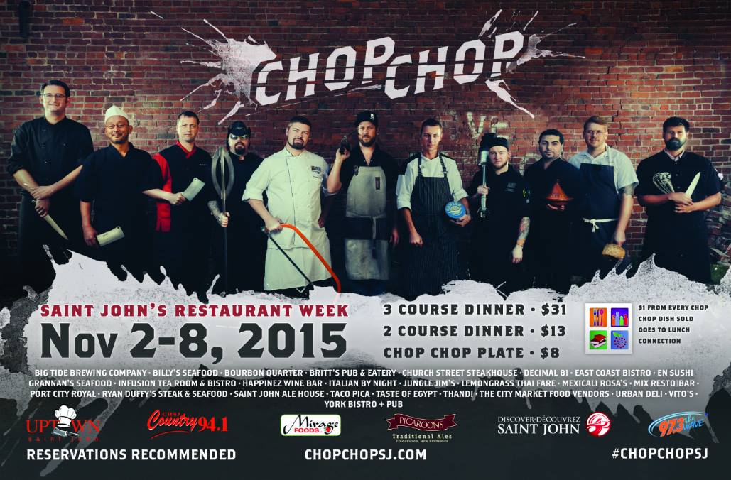 Chop Chop Week- Nov 2-8th Poster
